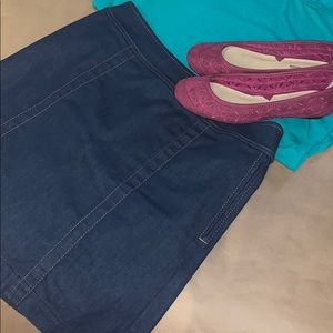 Jean Stretchy Skirt
